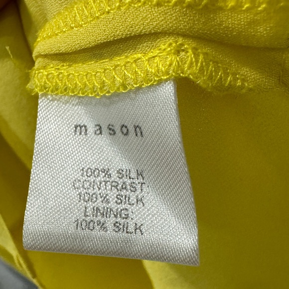 MASON | Chiffon Color Block Top - Picture 9 of 9